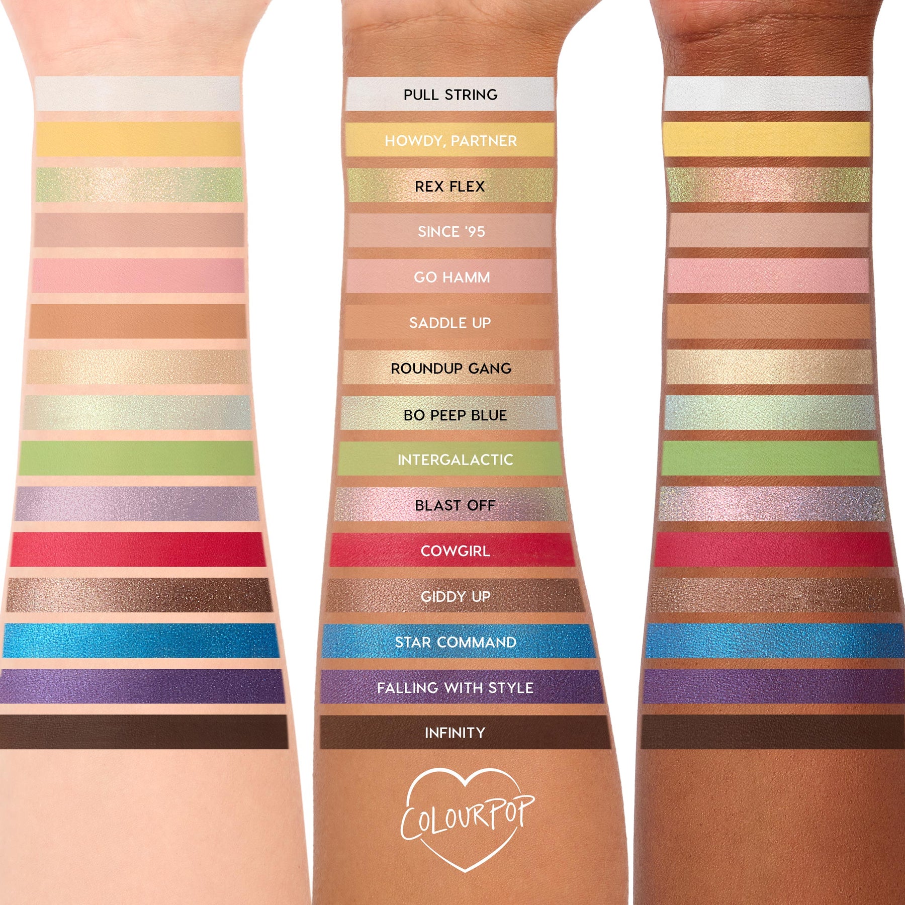 Toy Story and ColourPop Collection - Clean Bundle